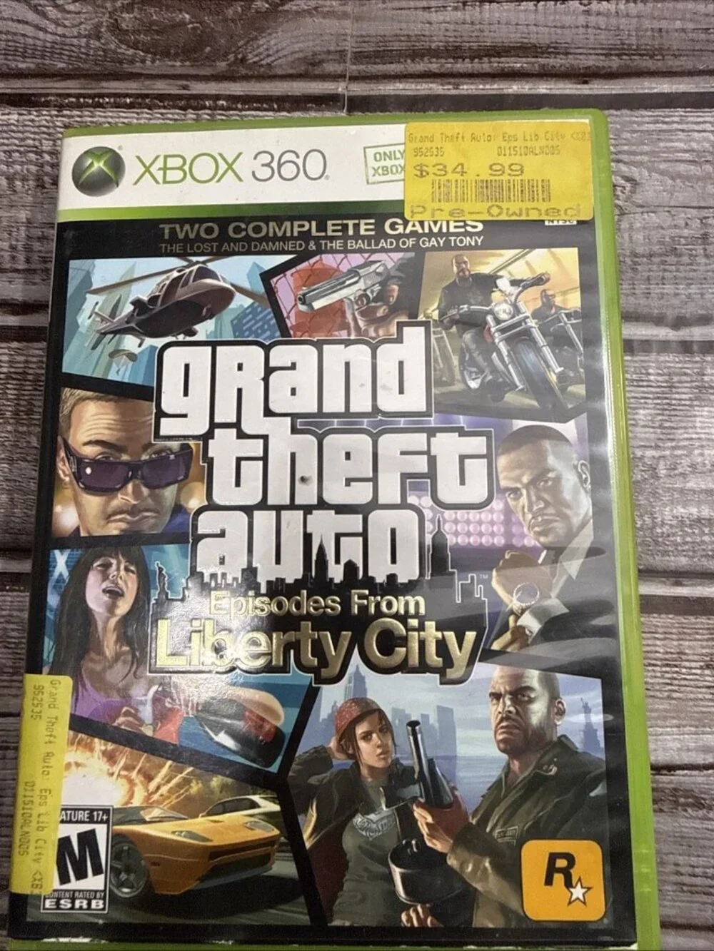 Grand Theft Auto IV & Episodes From Liberty City Complete Edition CIB XBOX 360